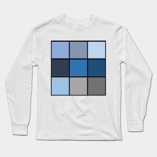 Pastel Blue Long Sleeve T-Shirt